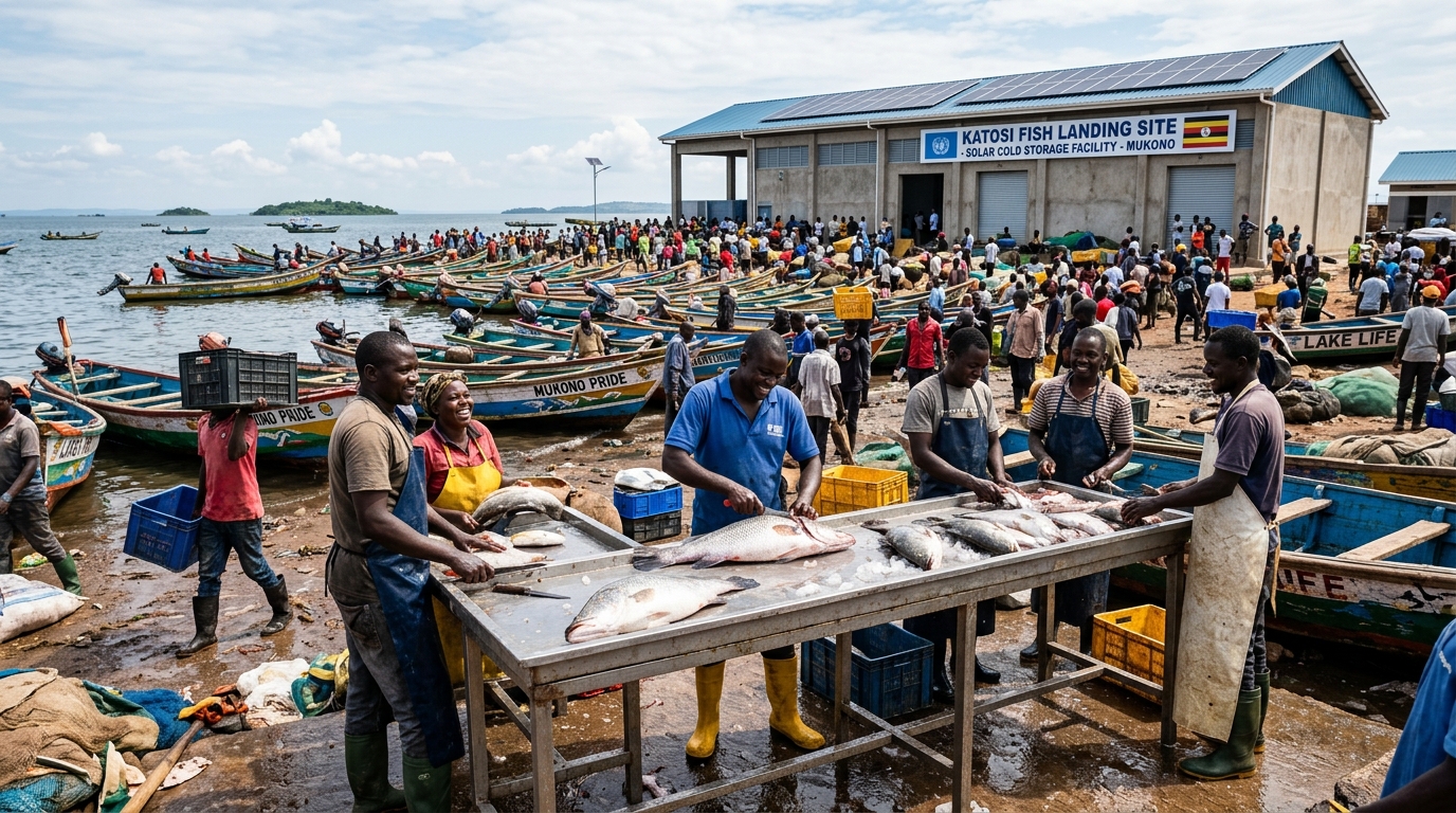 Katosi Landing Site Gets UGX 14B Modernisation Fund: Inside the Lake Victoria Cold Chain Revamp